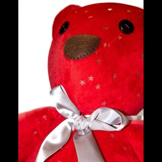 Foto 2 | Foto 2 | Oso Navideño De Peluche Hecho En México Estrellas