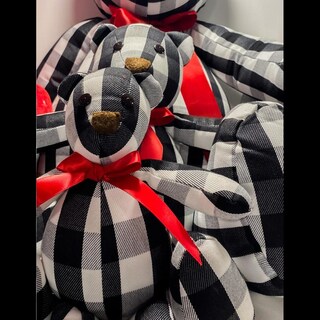 Foto 4 | Foto 4 | Oso Navideño De Peluche Hecho En México Cuadros