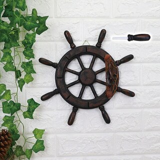 Foto 3 | Foto 3 | Timón Decorativo Ventdepot Mxrun-003 3 Piezas Café