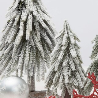 Foto 4 | Foto 4 | Miniárboles de Navidad Vgia 4 Unidades Aerosol de Nieve por Separado - Venta Internacional