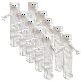 Foto 1 | Foto 1 | Calcetas Largas Modernasaerox Mxgxw-005 5 Pares Blanco