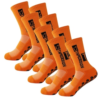 Foto 1 | Foto 1 | Medias De Tuvo Medio Antideslizante Z-aerox Mxgna-004 4pares Naranja