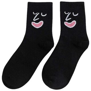 Foto 1 | Foto 1 | Calcetines Emoticonos Aerox Mxmjj-001 1par Negro