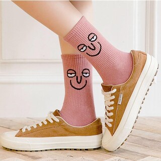 Foto 3 | Foto 3 | Calcetines Estampados Aerox Mxmjs-002 2pares Rosa
