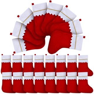 Foto 5 | Foto 5 | Medias Navideñas de Fieltro Skylety 24 Unidades - Venta Internacional