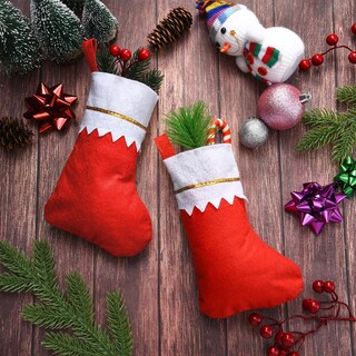 Foto 7 | Foto 7 | Medias Navideñas de Fieltro Skylety 24 Unidades - Venta Internacional