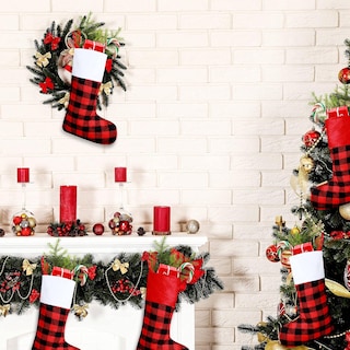 Foto 5 | Foto 5 | Botas Navideñas Skylety Diseño de Búfalo 24 Unidades 21 cm - Venta Internacional