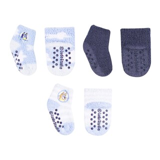 Foto 1 | Foto 1 | Calcetines Bluey Boys Kids Quarter Blue Multi X-small Ee. Uu. - Venta Internacional.