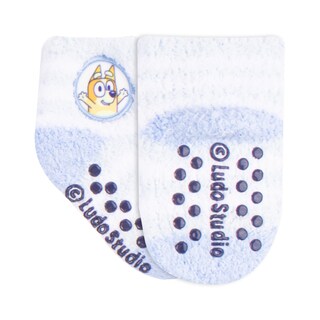 Foto 3 | Foto 3 | Calcetines Bluey Boys Kids Quarter Blue Multi X-small Ee. Uu. - Venta Internacional.