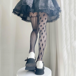 Foto 4 | Foto 4 | Calcetines Tipo Pantimedias Huoguo Dark Net Black Silk Para Mujer - Venta Internacional.