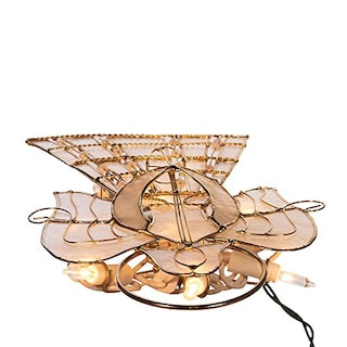 Foto 6 | Foto 6 | Adorno para Árbol Kurt Adler UL3113 Capiz Angel con Enredaderas y Perlas - Venta Internacional