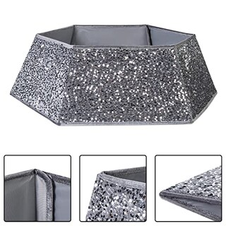 Foto 2 | Foto 2 | Collar De Árbol De Navidad Con Lentejuelas De Navidad, 85 Cm, Para Decoración Del Hogar - Venta Internacional.