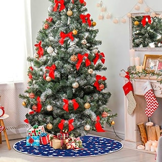 Foto 2 | Foto 2 | Faldón Para Árbol De Navidad, Diseño De Dussdil Usa Patriotic Stars, 90 Cm - Venta Internacional.