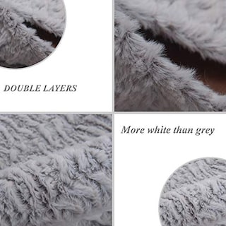 Foto 4 | Foto 4 | Faldón S-deal Para Árbol De Navidad, Piel Sintética, 122 Cm, Blanco Grisáceo - Venta Internacional.