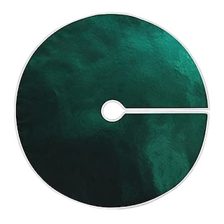Foto 1 | Foto 1 | Falda Para Árbol De Navidad Xigua Hunter Green, 120 Cm De Diámetro - Venta Internacional.