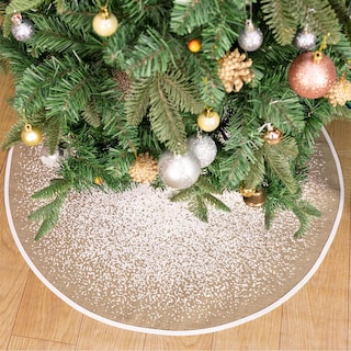 Foto 1 | Foto 1 | Falda De Arpillera Hohotime Para Árbol De Navidad, 122 Cm De Diámetro - Venta Internacional.