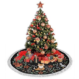 Foto 4 | Foto 4 | Falda Para Árbol De Navidad, Corona Forestal Con Forma De Zorro, 30 Cm De Diámetro - Venta Internacional.
