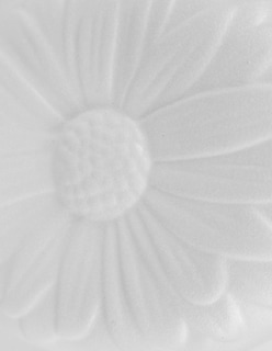 Foto 5 | Foto 5 | Jarrón Blanco De Cerámica Con Flor Y Acabado Granulado