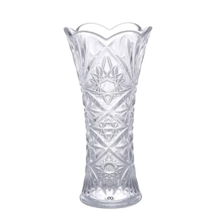 Foto 1 | Foto 1 | Floreros De Cristal Jarron Vidrio Adornos Decoracion 19*12cm Eo Safe Imports Esi-19459 Transparente
