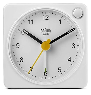 Foto 1 | Foto 1 | Venta Internacional - Reloj Despertador Braun Classic Travel Analog Bc02xw Blanco