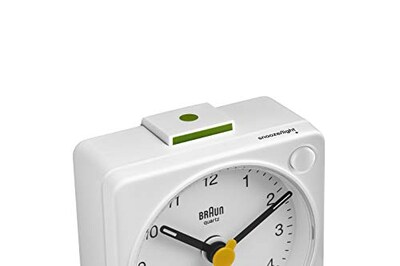 Foto 4 | Foto 4 | Venta Internacional - Reloj Despertador Braun Classic Travel Analog Bc02xw Blanco