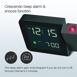 Foto 4 | Foto 4 | Reloj Despertador Braun Digital Projection Bc15b con Retroiluminación - Venta Internacional