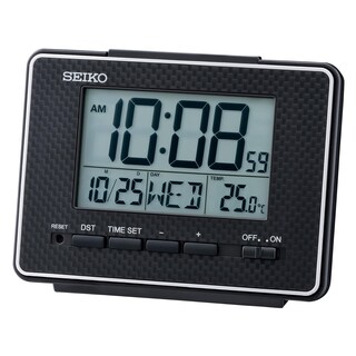 Foto 1 | Foto 1 | Despertador Seiko Easton Digital Everything Negro - Venta Internacional
