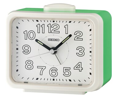 Foto 1 | Foto 1 | Despertador Seiko Qhk061wlh Akarui Verde Brillante Y Blanco - Venta Internacional
