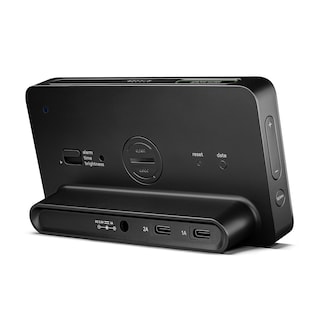 Foto 4 | Foto 4 | Reloj Despertador Braun con Pantalla LCD Digital y 2 Puertos USB-C BC20B - Venta Internacional