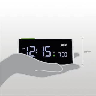 Foto 6 | Foto 6 | Reloj Despertador Braun Digital Va Lcd con Almohadilla de Repetición - Venta Internacional