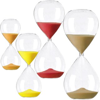 Foto 1 | Foto 1 | Relojes De Arena Fácil Uso Mxgad-014 Ventdepot 4 Piezas Naranja, Amarillo, Rojo Y Café