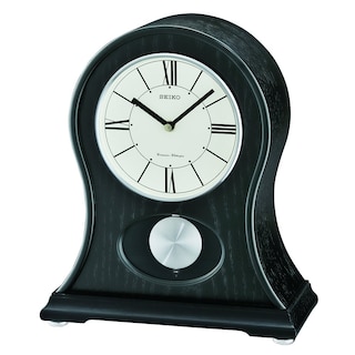 Foto 1 | Foto 1 | Carcasa Redonda De Madera Negra Con Forma De Campanilla Seiko James - Venta Internacional.