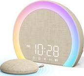 Despertador Anjank Loud Con Agitador De Cama Inalámbrico Y Luz De 9 Colores - Venta Internacional.
