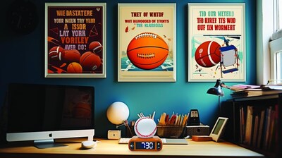 Foto 7 | Foto 7 | Reloj Despertador Lexibook Baseball Con Luz Nocturna Y Sonidos Color Marrón Y Blanco - Venta Internacional.