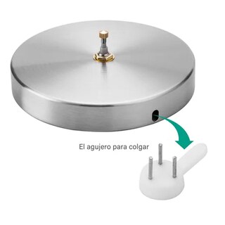 Foto 3 | Foto 3 | Reloj para Pared HappyWare de Números Gigante 3D Negro con Plata