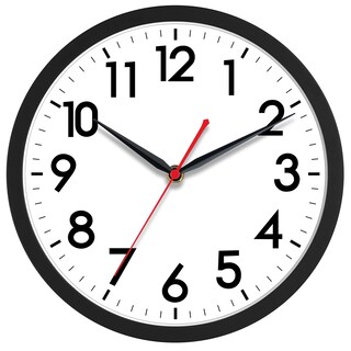 Foto 1 | Foto 1 | Reloj De Pared Akcisot De 25 Cm, Silencioso, No Hace Tictac, Funciona Con Pilas - Venta Internacional.