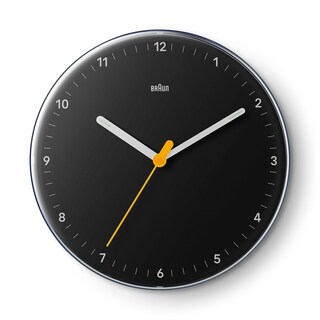 Foto 1 | Foto 1 | Reloj de Pared Braun Classic Bc26b de 23 cm de Diámetro Color Negro - Venta Internacional