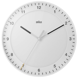 Foto 1 | Foto 1 | Reloj de Pared Braun Bc17w Diseño Silencioso Mango de Barrido Blanco - Venta Internacional