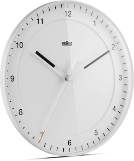 Foto 3 | Foto 3 | Reloj de Pared Braun Bc17w Diseño Silencioso Mango de Barrido Blanco - Venta Internacional
