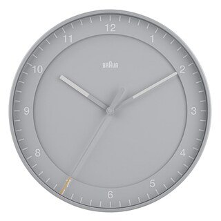 Foto 1 | Foto 1 | Reloj de Pared Braun Classic Analógico Grande Silencioso 30 Cm color Gris - Venta Internacional