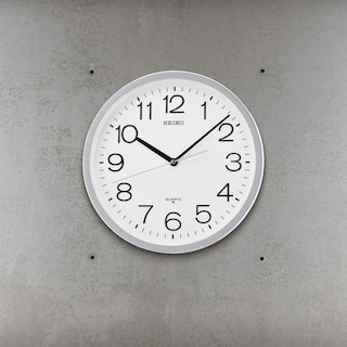 Foto 4 | Foto 4 | Reloj de Pared Seiko Classic Numerado 30 cm Plateado - Venta Internacional