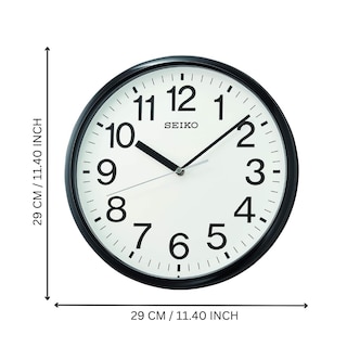Foto 4 | Foto 4 | Reloj de Pared Seiko Business 30 cm Negro - Venta Internacional