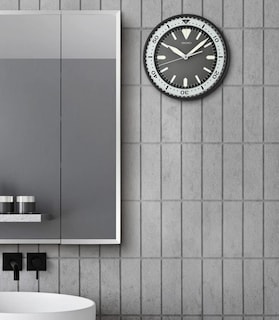 Foto 2 | Foto 2 | Reloj de Pared Seiko Heritage Design Plateado de 30 cm con Esfera Luminosa - Venta Internacional