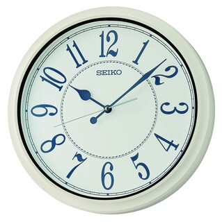 Foto 1 | Foto 1 | Reloj de Pared Seiko Cottage Blanco Rústico con Temática Playera de 40 cm