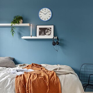 Foto 2 | Foto 2 | Reloj de Pared Seiko Kihon Azul de 30 cm - Venta Internacional