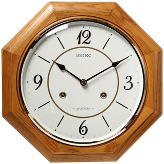 Foto 1 | Foto 1 | Reloj De Pared Seiko Qxm494blh Analógico Con 18 Melodías Hi-fi, Madera - Venta Internacional.