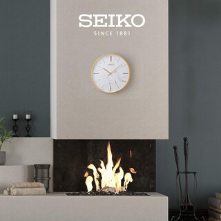 Foto 6 | Foto 6 | Reloj de Pared Seiko Efecto Mármol Blanco 16 cm - Venta Internacional