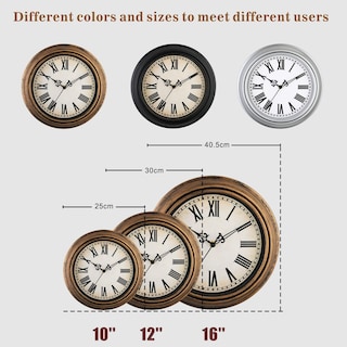 Foto 5 | Foto 5 | Reloj De Pared Plumeet, Extra Grande, Retro, 40 Cm, No Hace Tictac - Venta Internacional.