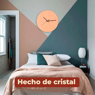 Foto 5 | Foto 5 | Reloj De Pared Vintage Silencioso Café