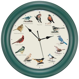 Foto 1 | Foto 1 | Reloj Con Forma De Pájaro Cantor Mark Feldstein Original, 27 Cm - Venta Internacional.